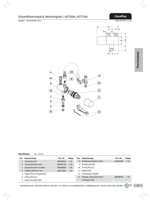 IS-Thermostat-Kartusche-Micro-Therm-A860887NU gallery number 1